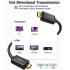 UGREEN 10204 DISPLAYPORT 1.2 TO HDMI CABLE 4K30HZ FHD120HZ 2.25Gbps – (5M)