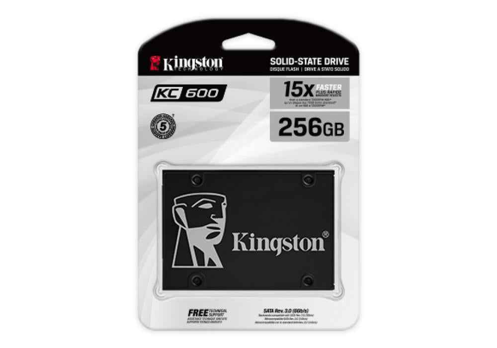 Kingston SSD KC600 256GB, solid state drive
