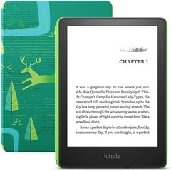 Amazon New Kindle Paperwhite Kids ( 11th Gen) 16gb Wifi 6.8" Waterproof W/ Vocabulary Builder & Word Wise Emerald Forest