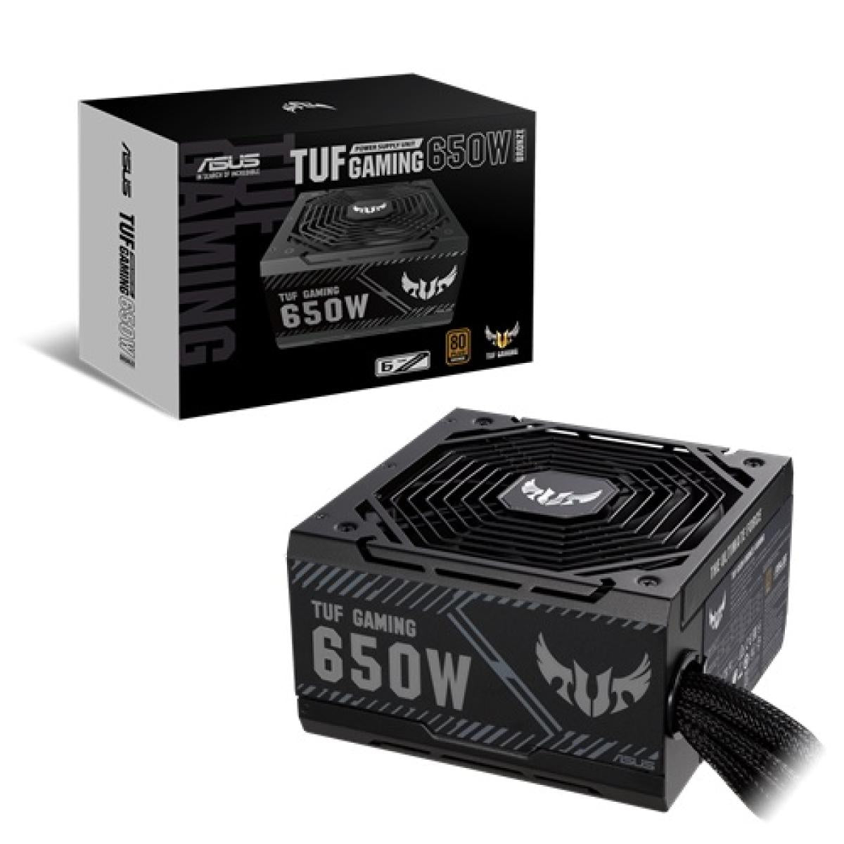 ASUS TUF Gaming 650W 80 PLUS BRONZE Certified Power Supply - TUF-GAMING-650B  - - CompuMe