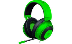 Razer Kraken Cross Platform Wired 50mm Drivers Unidireional Microphone 3.5 Mm Cable With In Line Controls Green