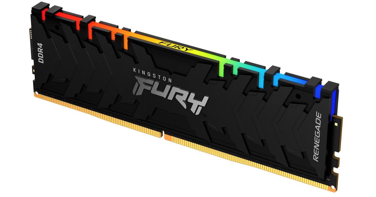 KingSton Fury Renegade 8GB DDR4 4000MHz-CL19 RGB Desktop Memory