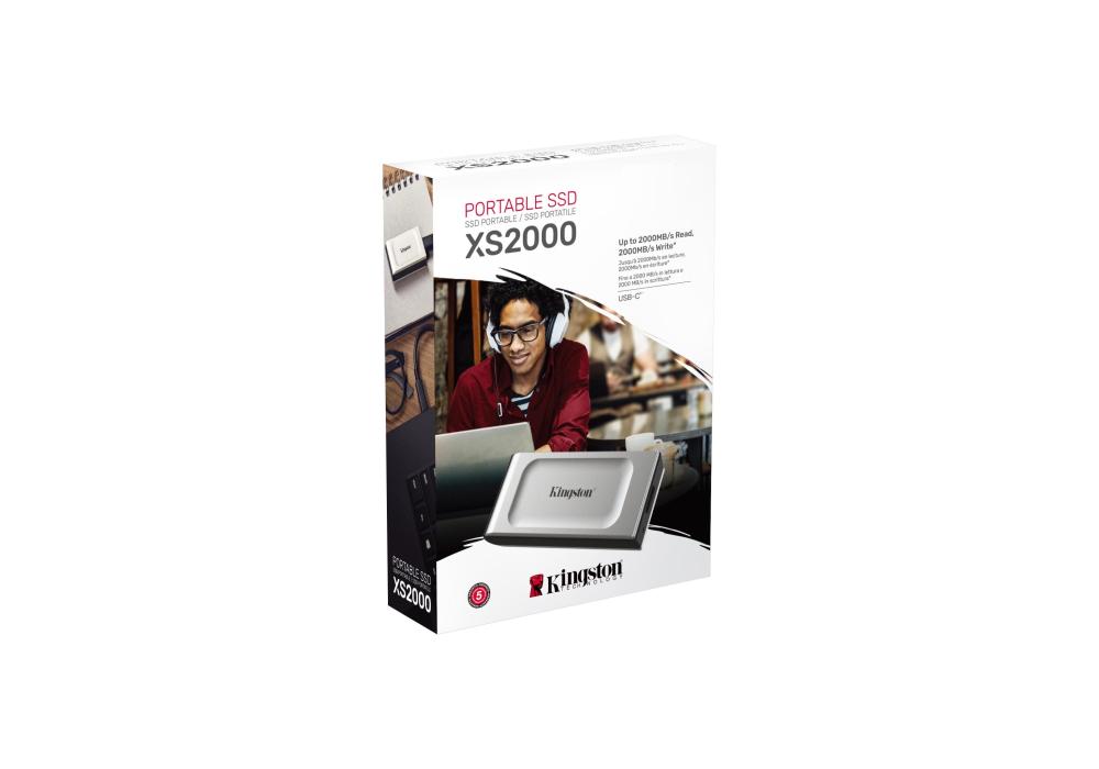 Kingston XS2000 SSD External Pocket-sized 2TB