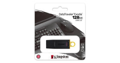 Kingston DataTraveler Exodia USB Flash Drive Single Pack USB 3.2 Gen 1 - 128GB