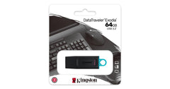 Kingston DataTraveler Exodia USB Flash Drive Single Pack USB 3.2 Gen 1 - 64GB