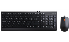 Lenovo 300 Wired Keyboard and Mouse Combo (Black)