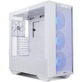 Lian Li ARGB PC case for desktop computer builds and component installation