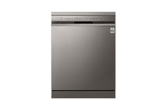 LG Free Stand Dishwasher A++, 14Sets, 9programs, Quad Washer, Platinum Silver - DFB512FP.APZPELF