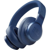 Jbl Live 660nc Adaptive Noise Cancelling Over Ear Bluetooth 5.0 Up To 50h Battery Speed Charge Ambient Aware Voice Assistant Integration Talkthru Blue