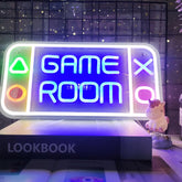 Gameak Collection Led Game Room Neon Signs for Bedroom Wall Gaming Decor with lighting & decor