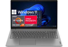 Laptop Lenovo V15 Gen 4 | AMD Ryzen 7 7730U 4.5GHz, 16GB DDR4, 512GB SSD, 15.6" FHD LED Display, AMD Radeon Graphics, Ethernet (RJ-45), Windows 11 Home