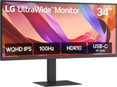 LG 34U650A-B 34-inch UltraWide IPS Wide QHD 2K 100Hz HDR10 Curved Monitor