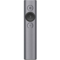Logitech Spotlight Presentation Remote Advanced Digital Highlighting With Bluetooth Universal Presenter Clicker 30m Range & Quick Charging – Slate