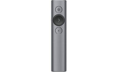 Logitech Spotlight Presentation Remote Advanced Digital Highlighting with Bluetooth Universal Presenter Clicker 30M Range & Quick Charging – Slate