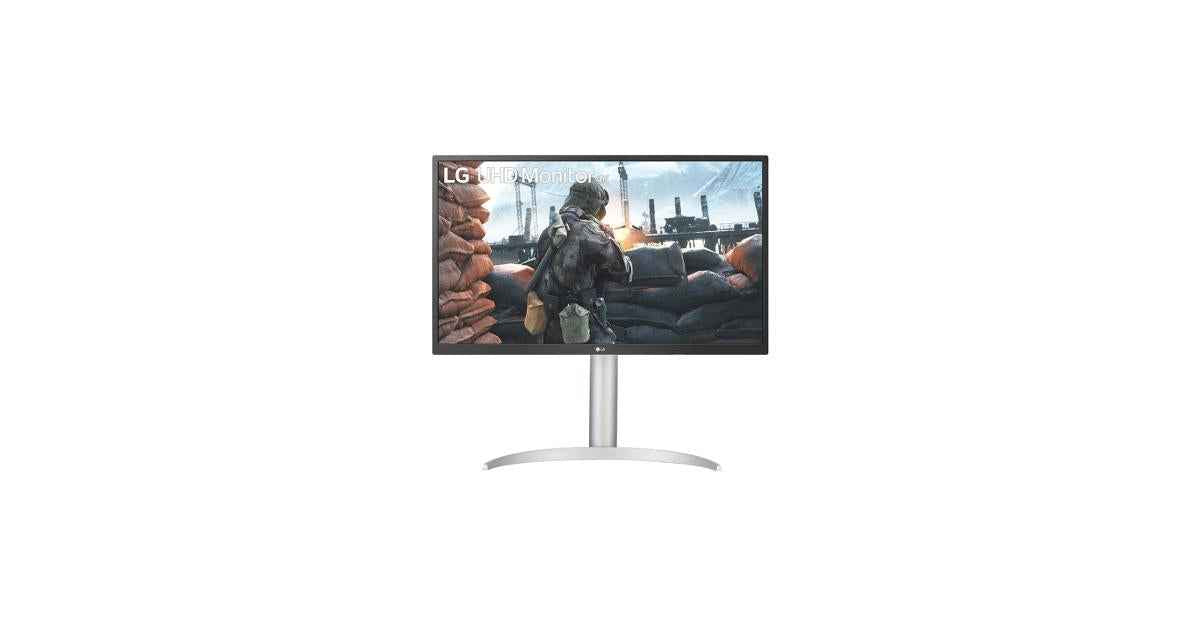 LG 27UP550N-W 27" IPS 4K HDR Adjustable Stand USB Type-C HDMI x 2 & DisplayPort FreeSync