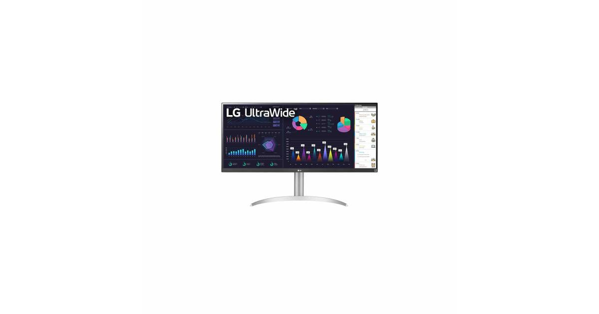 LG 34WQ650-W 34'' 21:9 UltraWide™ Full HD IPS Monitor with AMD FreeSync™ - CompuMe
