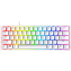 Razer Huntsman Mini 60% Clicky Optical Mechanical Switches Doubleshot Pbt Keycaps Detachable Usb C Cable (red Switch) Mercury