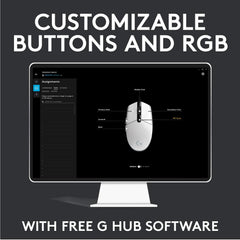 Logitech G102 Light Sync Gaming Mouse with Customizable Rgb Lighting, 6