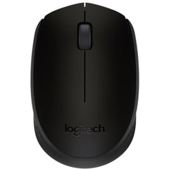Logitech M171 Wireless Mouse, 2.4 GHz with USB Mini Receiver, Optical Tracking, 12-Months Battery Life, Compact Fully Ambidextrous Design For Windows, macOS - Black | Logitech M171 Wireless | - CompuMe