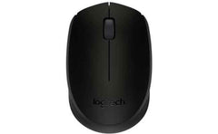 Logitech M171 Wireless Mouse, 2.4 GHz with USB Mini Receiver, Optical Tracking, 12-Months Battery Life, Compact Fully Ambidextrous Design For Windows, macOS - Black