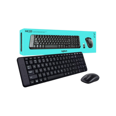 Logitech Mk220 Wireless Combo Keyboard and Mouse