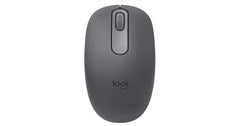 Logitech M196 Wireless (Bluetooth) Compact & Portable 1000 DPI Mouse, Smooth Optical Tracking, 12 Months Of Battery Life For Windows/macOS - Graphite