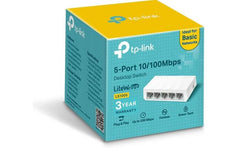 TP-Link LS1005 5-Port 10/100Mpbs Desktop Switch Ethernet SPLITTER Plastic Case