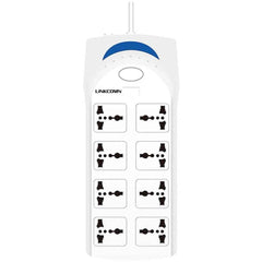 Linkcomn Lc Ps801 Power Strip 8 Outlet W/ 3m Power Cord Eu Interface