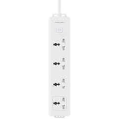 LINKCOMN LC-PS401 Power Strip 4-Outlet w/ 1.5m Power Cord