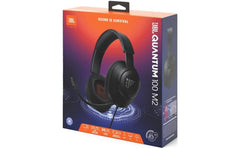 Jbl Quantum 100m2 Wired Gaming Headphones, 40mm Dynamic Drivers, Detachable Boom, Direional Microphone Pick Up Pattern, Fabric Covered Memory Foam Ear Cushions, 1.2m Cable, Black