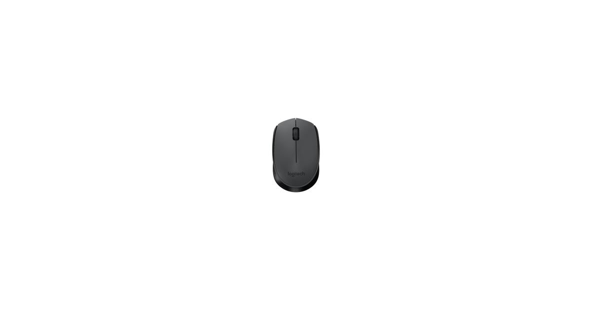 Logitech M170 Wireless Mouse USB Receiver & 12M Battery Life - Grey - CompuMe