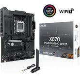 Asus X870 Max Gaming Wifi 7 Am5 Atx Motherboard, Amd X870 Chipset, 4x Ddr5 Dimm Slots, Up To 256gb Max Memory, 1x Pcie 5.0 X16, 3x M.2 Slots, Wi Fi 7 & Bluetooth V5.4