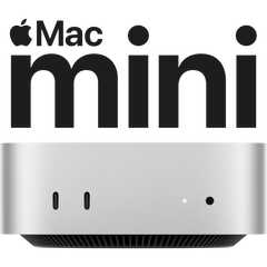 Apple Mac MINI (2024) Apple M4 Chip (512GB/16GB) 10‑core CPU & 10‑core GPU Built for Apple Intelligence Gigabit Ethernet. Works with iPhone/iPad (EN)