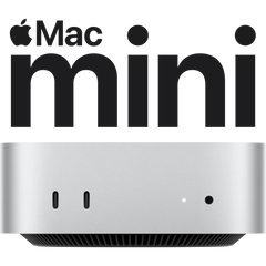 Apple Mac MINI (2024) Apple M4 Chip (512GB/16GB) 10‑core CPU & 10‑core GPU Built for Apple Intelligence Gigabit Ethernet. Works with iPhone/iPad