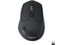 Logitech M720 Triathalon Multi Device Wireless & Bluetooth Mouse Windows & Apple Mac Black