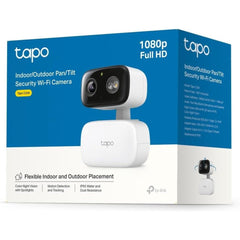 TP-Link Tapo C206 Mini Surveillance Camera Recording 1080P 360° Coverage for Indoor and Outdoor, AI Detection and Notifications, MicroSD Card up to 512GB