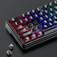 Machenike K500-M81 Wired Magnetic Linear Switch RGB Black