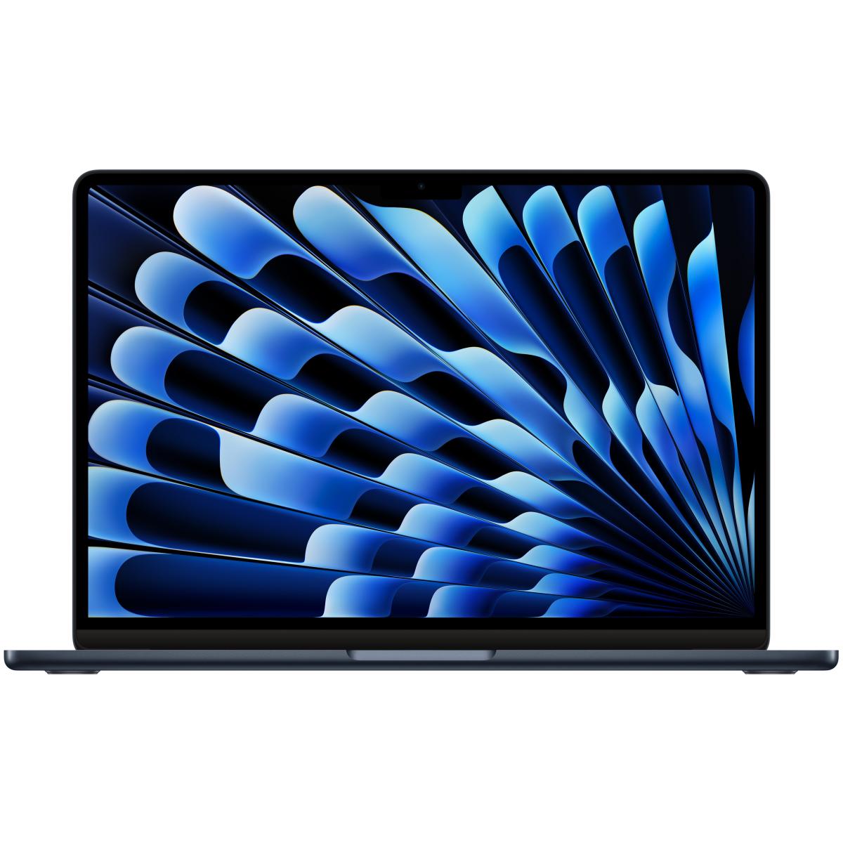 Apple MacBook Air 13\" Apple M3 chip with 8-core CPU and 10-core GPU 24GB RAM 512GB SSD Liquid Retina Display - Midnight - MC8Q4AE-A -