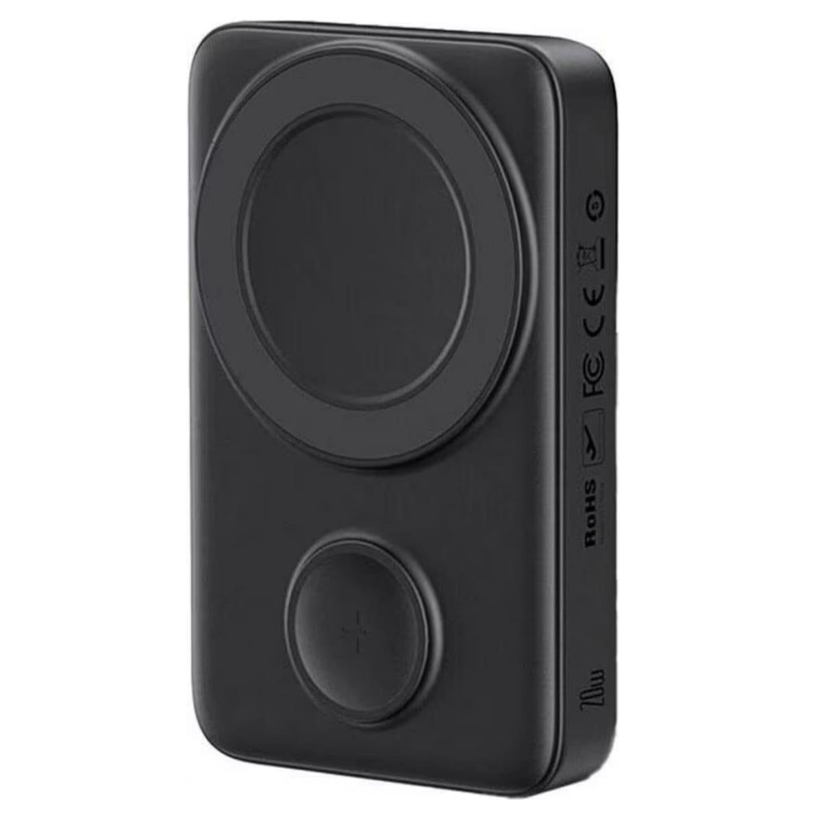 Mcdodo Mc 1461 2 In 1 Magnatic Wireless 20w Power Bank 10000mah For Iphone & Apple Watch Black Mcdodo Mc 1461 2 In 1 Magnatic Wireless 20w Power Bank 10000mah For Iphone & Apple Watch Black