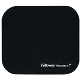 Fellowes Microban Mouse Mat In Black With Antibaerial Proteion Layer Black - CompuMe