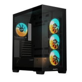 Gigabyte PC case for desktop computer builds and component installation