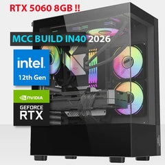 In40 26 as Gaming Pc Build || Intel Core I7 12700f 12 Core Geforce Rtx 5060 8gb Oc Gddr7 Graphics Card