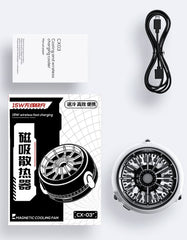 Memo Cx-03 Magnetic Phone Cooler with Wireless Charging