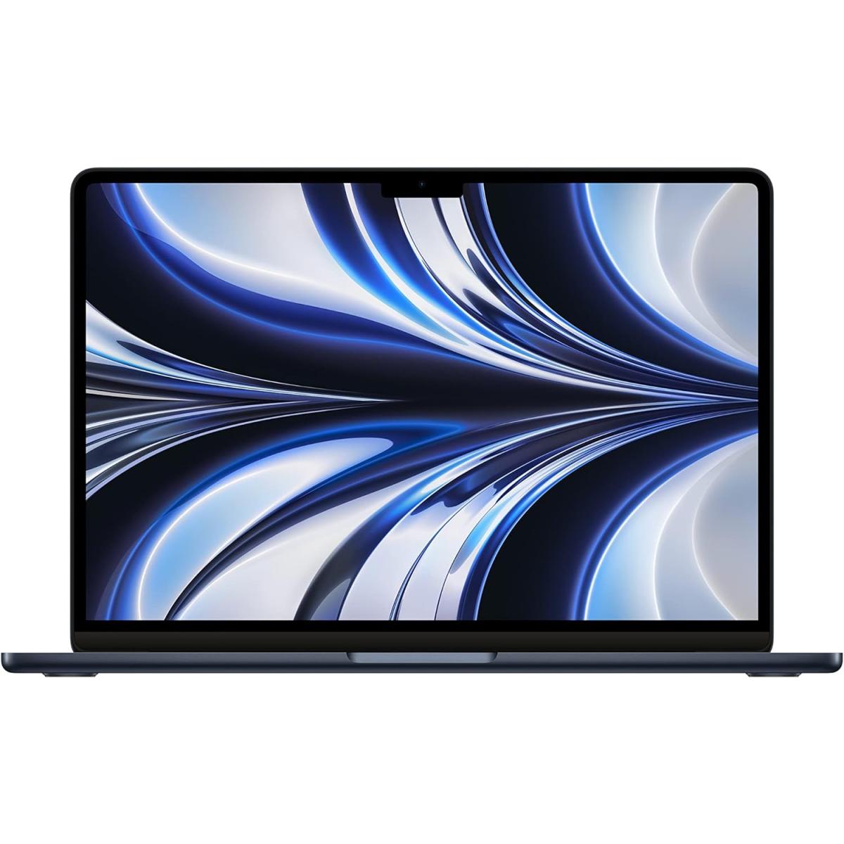 Apple New Macbook Air 13 (2022) Apple M2 (256gb/16gb) 8‑core Cpu & 8‑core Gpu Retina True Tone , Midnight - CompuMe Apple New Macbook Air 13 (2022) Apple M2 (256gb/16gb) 8‑core Cpu & 8‑core Gpu Retina True Tone , Midnight - CompuMe