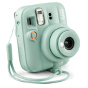 FUJIFILM instax mini 13 Instant Film Camera, 2"x3" Instant Prints, Dual Self-Timer 2s/10s, Close-Up Selfie Mode with Mirror, Automatic Exposure, Includes Camera Angle Strap & AA Batteries (green)