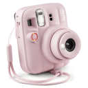FUJIFILM instax mini 13 Instant Film Camera, 2"x3" Instant Prints, Dual Self-Timer 2s/10s, Close-Up Selfie Mode with Mirror, Automatic Exposure, Includes Camera Angle Strap & AA Batteries (sweet pink)