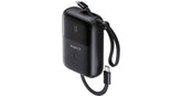 HAVIT PB5215 10, 000mAh Power Bank - Built - in Type - C & Lightning Cables LED Indicator