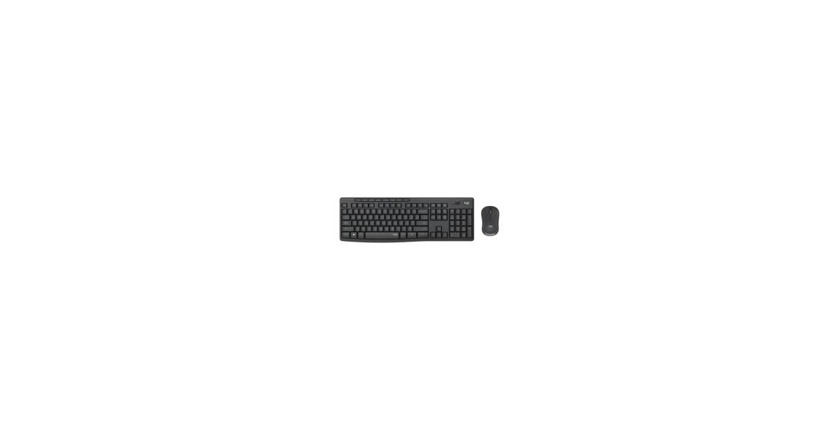 Logitech MK295 Silent Wireless Keyboard and Mouse - CompuMe