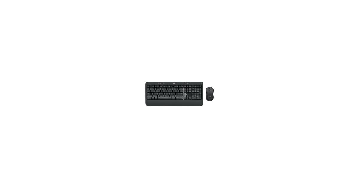 Logitech MK540 Wireless Keyboard & Mouse Unifying USB-Receiver Arabic / English Layout - CompuMe