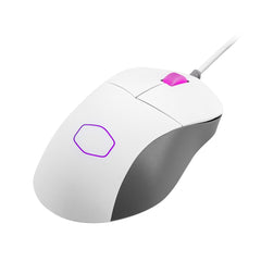 Cooler Master MM730 RGB 48g Lightweight 16,000 DPI Optical Sensor,Wired Gaming Mouse-Matte White